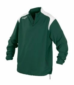 RAWLINGS Men's 1/4 Zip Long Sleeve Jacket -pants Shop mens 1 4 zip long sleeve jacket 4