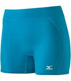 Mizuno Low Rise Padded Women's Sliding Short Diva Blue