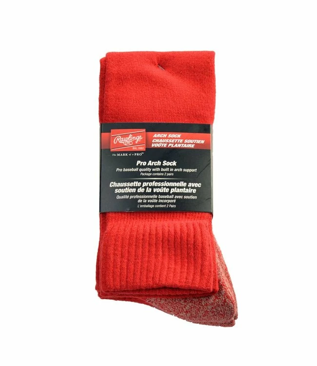 Rawlings Pro Arch 2 Pack Socks 4 Rawlings Pro Arch 2 Pack Socks - Image 2