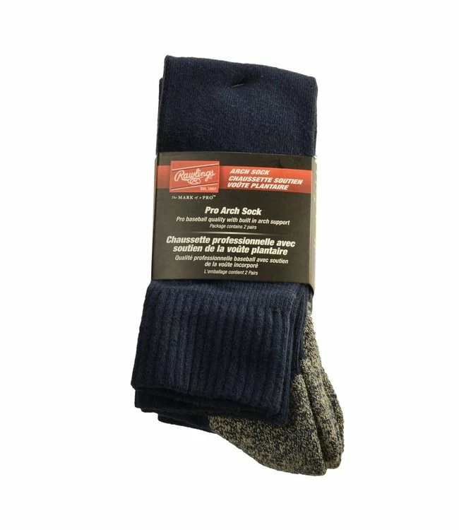 Rawlings Pro Arch 2 Pack Socks 6 Rawlings Pro Arch 2 Pack Socks - Image 4