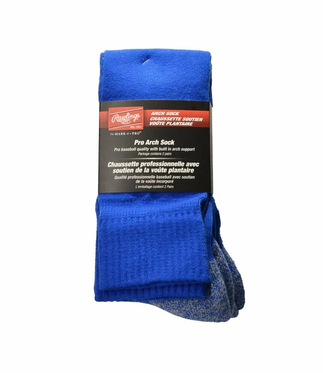 Rawlings Pro Arch 2 Pack Socks 3 Rawlings Pro Arch 2 Pack Socks