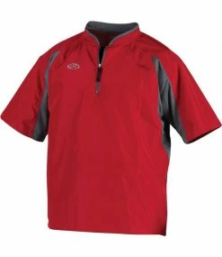 Rawlings TOCCJ Men's Short Sleeve Cage Jacket -pants Shop rawlings toccj mens short sleeve cage jacket 4
