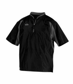 Rawlings TOCCJ Men's Short Sleeve Cage Jacket -pants Shop rawlings toccj mens short sleeve cage jacket 5