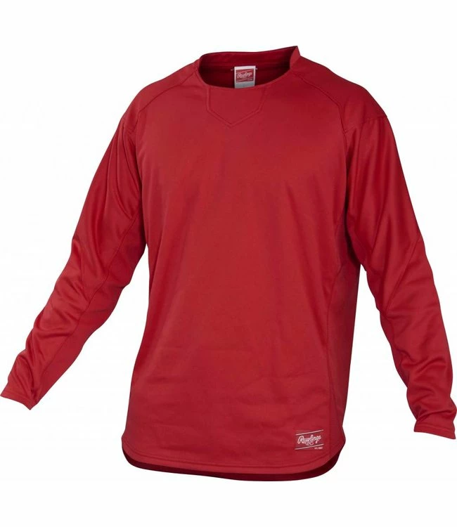 Rawlings YUDFP3 Youth Long Sleeve Pullover 6 Rawlings YUDFP3 Youth Long Sleeve Pullover - Image 4