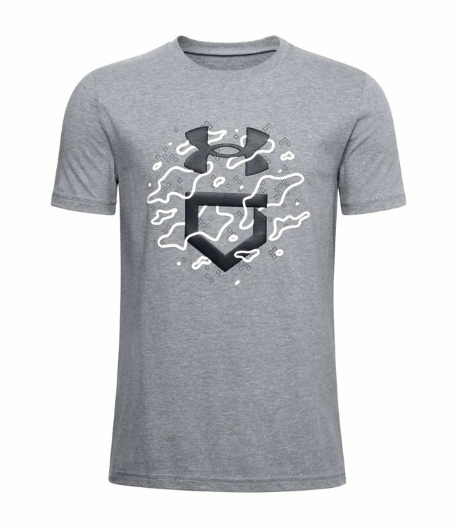 UNDER ARMOUR UA Camo Lockup Graphic Youth's T-Shirt 4 UNDER ARMOUR UA Camo Lockup Graphic Youth's T-Shirt - Image 2