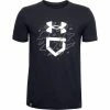UNDER ARMOUR UA Camo Lockup Graphic Youth's T-Shirt -pants Shop ua camo lockup graphic youths t shirt