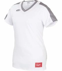 RAWLINGS Women's Launch V-Neck Pullover Jersey -pants Shop womens launch v neck pullover jersey 3