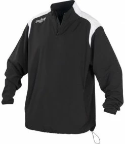 RAWLINGS Youth 1/4 Zip Long Sleeve Jacket